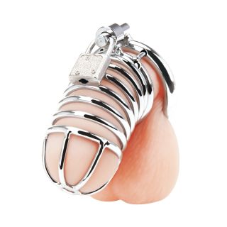 Blue Line - Deluxe Chastity Cage
