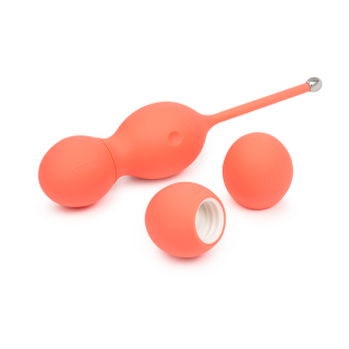 We-Vibe Bloom - Vibrating Kegel Balls - Coral