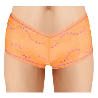Boyleg Panty - Orange - Medium