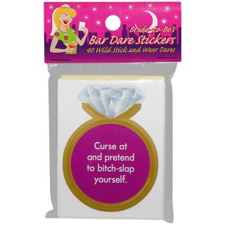 Brides To Be- Bar Dare Stickers