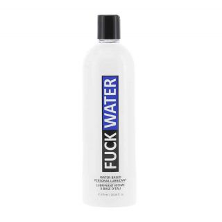 Fuck Water - White Water-Based Personal Lubricant- 16oz/475ml