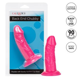 CalExotics – Back End Chubby Dildo – 5.5" - Pink