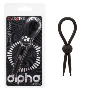 CaleXOtics Alpha Liquid Silicone Lasso - Black 