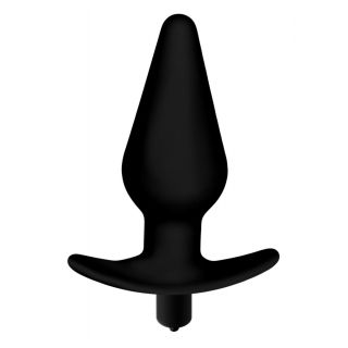 Cheeky Anal Sex Toys - Kato 3 Vibrating Butt Plug - 3.5" - Black