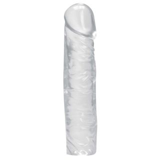 Classic 8" Clear Jelly Dildo