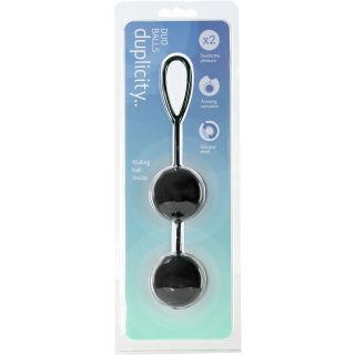 Duplicity Duo Kegel Balls - Black