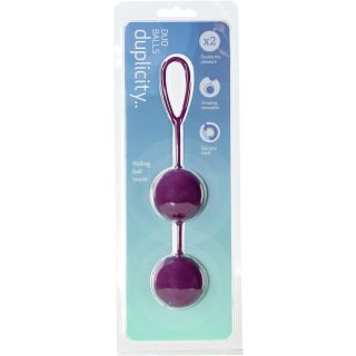 Duplicity Duo Kegel Balls - Purple