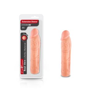 Excellent Power - LoveClone RX™ Penis Extension Sleeve – Beige – 9in.