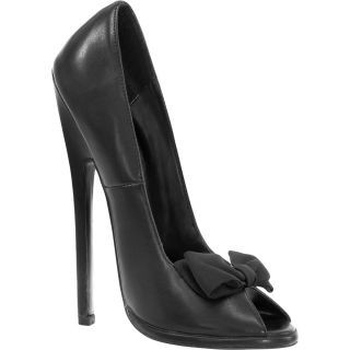 6.25 Inch Heels with Black Bow - Size 7