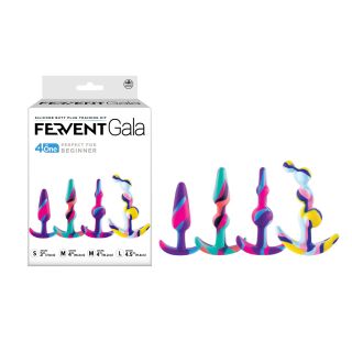Excellent Power - Fervent Gala 4 in 1 Silicone Butt Plug Training Kit