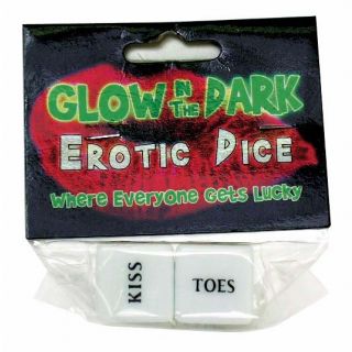 Glow In The Dark Dice - Sex Dice Game