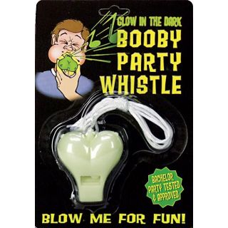 Glow In The Dark Boobs - Party Whistle