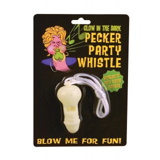 Glow In The Dark Pecker Party Whistle