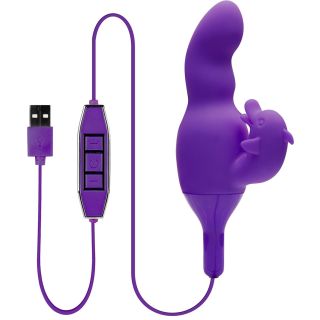 Hands On 4" Dolphin Vibrator - Purple