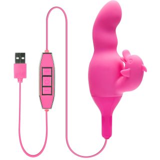 Hands On 4" Dolphin Vibrator - Pink