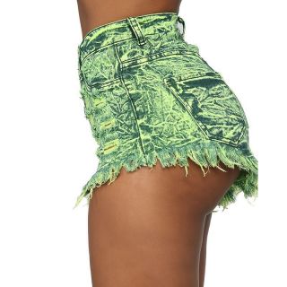 Cherry Wear – Hot Pants – Fluorescent Green-M