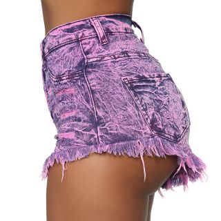 Cherry Wear – Hot Pants – Fluorescent Violet-XL