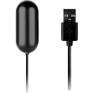 Intensive X - USB Mini Bullet Vibrator - Black