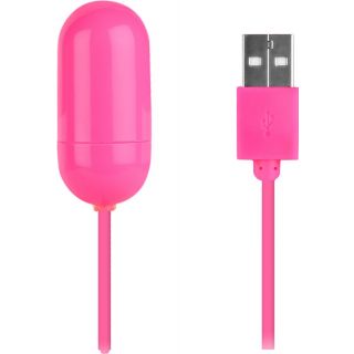 Intensive X - USB Mini Bullet Vibrator - Pink