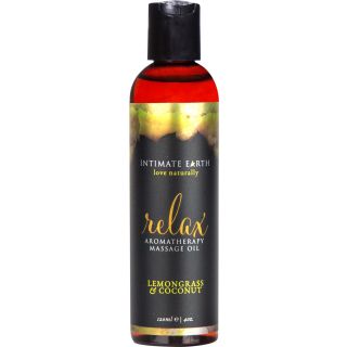 Intimate Earth Aromatherapy Relax Massage Oil - 120ml/4oz