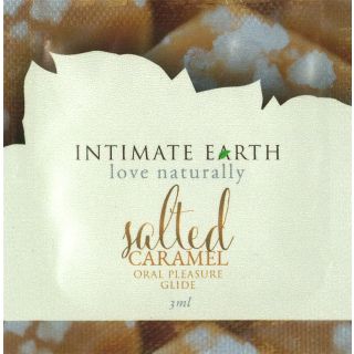 Intimate Earth Oral Pleasure Glide - Salted Caramel - 3ml/.1oz