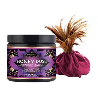 Kama Sutra Honey Dust Kissable Body Powder Raspberry Kiss