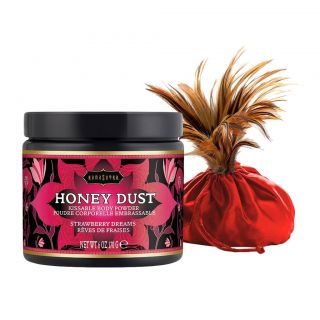 Kama Sutra Honey Dust Kissable Body Powder Strawberry Dreams