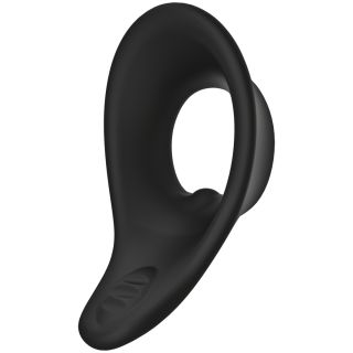 Kink by Doc Johnson Cock Jock Silicone C-Ring - Black