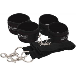 Lux Fetish - 7 Piece Bed Spreader - Restraint System