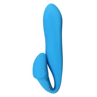 Lovers' Dream Couples Vibrator - Blue