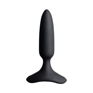 Lovense Hush 2 Vibrating Bluetooth® Remote-Controlled Butt Plug – 1” – Black 