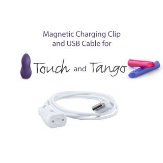 We-Vibe Touch and Tango Magnetic Charging Clip USB Cable - White