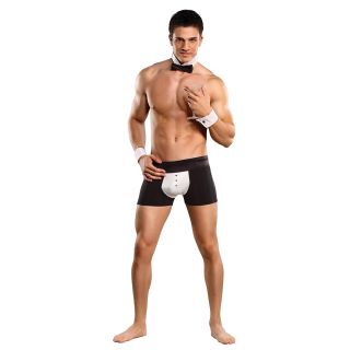 Male Power® Butt-ler Costume – Black – L/XL