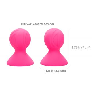 Nipple Play Silicone Pro Nipple Suckers - Pink