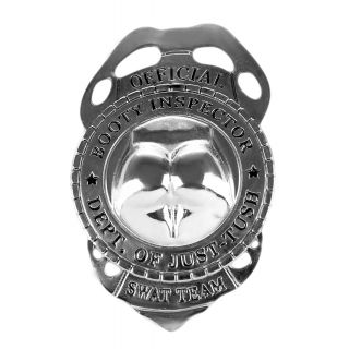 Official Booty Inspector Badge