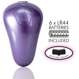 BMS - Panty Vibrator - Battery Operated - Purple - XL