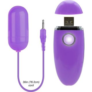 Persist X - Bullet Vibrator - USB Rechargeable - Purple