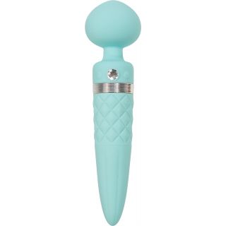 BMS - Pillow Talk - Sultry Dual-Ended Vibrator - Rechargeable - Teal