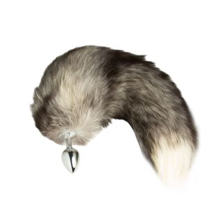 Touch Of Fur – Indigo Fox Tail Butt Plug 