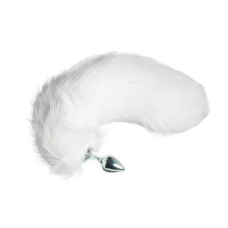 Touch Of Fur – Platinum Fox Tail Butt Plug