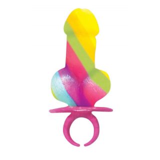 Rainbow Cock  "Ring Pop"