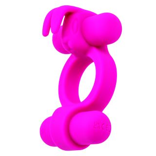 CaleXOtics Silicone Rechargeable Rockin Rabbit – Pink  