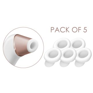 Satisfyer 2 Climax Tips - Pack of 5 - White