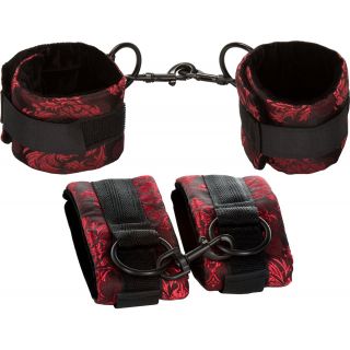 Scandal Universal Cuff Set - Black/Red