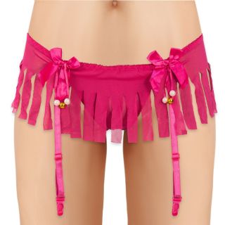Sexy Underwear with Pearls - Pink - OS