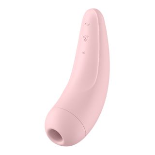 Satisfyer Curvy 2+ Air Pulse Stimulator & Vibrator - Rose