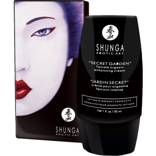 SHUNGA Erotic Art Secret Garden Female Orgasm Enhancing Gel – 1 fl. oz. / 30 ml