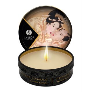 SHUNGA Erotic Art Massage Candle – Desire – Vanilla Fetish – 1 oz. / 30 ml
