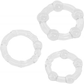 Silicone Island Rings - Clear