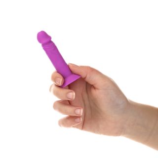 BMS – Addiction – Silly Willy – 3.3” Silicone Dildo – Purple
